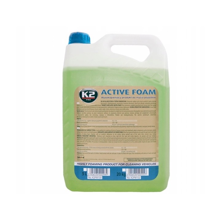 K2 ACTIVE FOAM AKTYWNA PIANA SZAMPON KARCHER 5L.