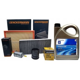 5L OLEJ + ZESTAW FILTRÓW OPEL VECTRA B 1.6 1.8 2.0
