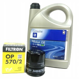 OLEJ 5W30 5L DEXOS1 + FILTR OLEJU ASTRA K 1.0 1.4T