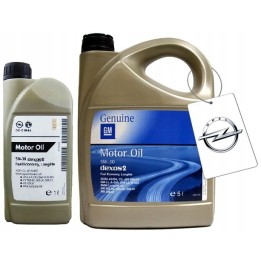 OLEJ OPEL 6L PEŁENSYNTETYK 5W30 DEXOS2 -GM ŁÓDŹ