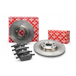 TARCZE + KLOCKI PRZÓD FORD FOCUS II VOLVO V40 V50 C30 V70 -278mm