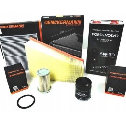 ZESTAW FILTRÓW + OLEJ 5W30 do MONDEO IV S-MAX GALAXY 1.8 TDCI