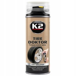 K2 TIRE DOKTOR KOŁO ZAPASOWE SPRAY ZEST. NAPRAWCZY