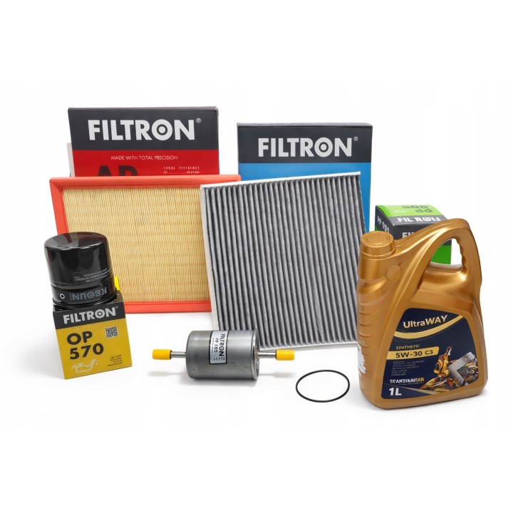 OPEL MERIVA A 1.6 1.8 16V ZESTAW FILTRÓW OLEJ 5W30 5L ULTRAWAY