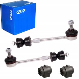 2X ŁĄCZNIKI STABILIZATORA TYŁ + GUMY FORD MONDEO IV MK4 VOLVO XC60 V60 V70