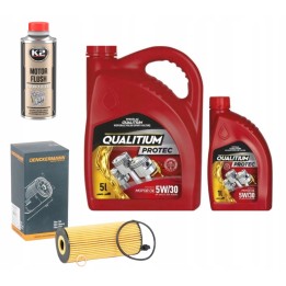 6L OLEJ 5W30 + FILTR OLEJU + PŁUKANKA BMW F10 F11 F20 F30 F82 E90 E92 E87