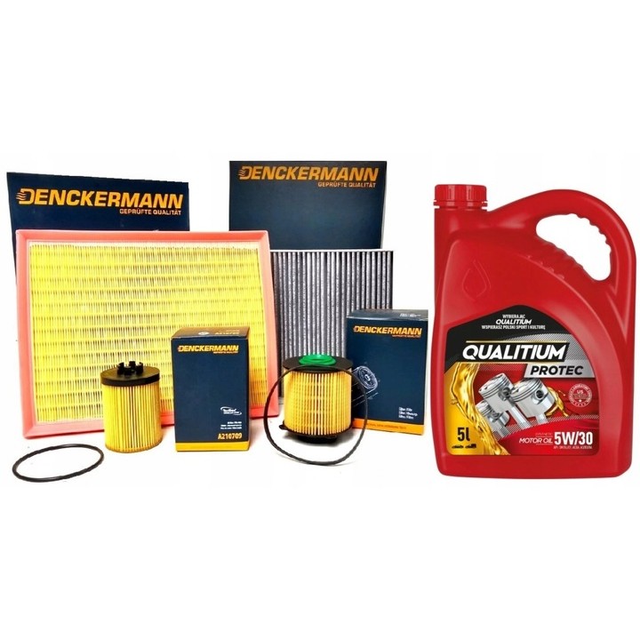 ZESTAW FILTRÓW + OLEJ 5W30 do OPEL ZAFIRA B ASTRA J 1.7CDTI