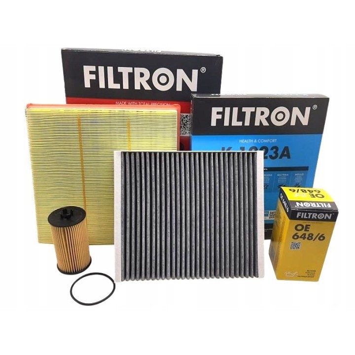 FILTRON ZESTAW FILTRÓW + OLEJ 5W30 OPEL ASTRA J IV 1.4 TURBO / 1.4 1.6 16V