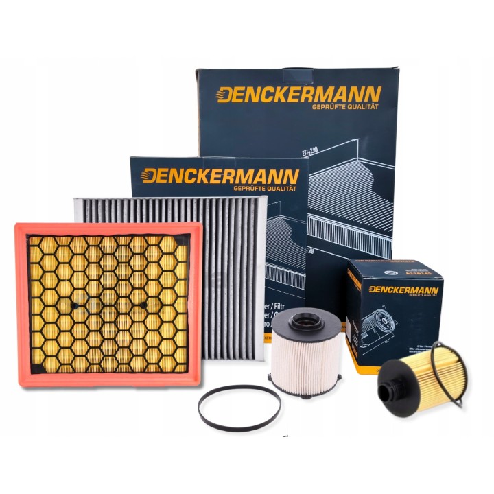 ZESTAW 4X FILTRÓW + OLEJ GM DEXOS2 5L 5W30 OPEL INSIGNIA 09- 2.0CDTI