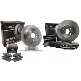2X TARCZE KLOCKI PRZÓD + TYŁ CHEVROLET CRUZE OPEL ASTRA J IV 276MM / 268 MM