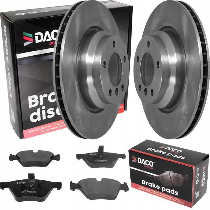 TARCZE KLOCKI HAMULCOWE PRZÓD BMW E90 E91 E92 E81 E87 330MM