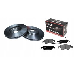 ZESTAW TARCZE KLOCKI HAMULCOWE PRZÓD AUDI A4 B8 A5 A6 C7 A7 Q5 320MM