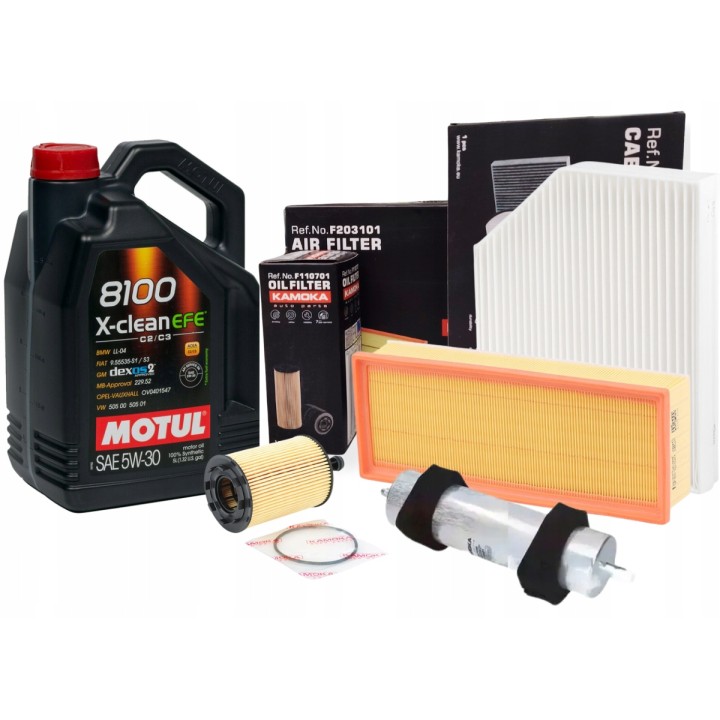 MOTUL 5W30 5L ZESTAW 4X FILTRÓW AUDI A4 B8 A5 Q5 2.0 TDI CAGA CAGB CAGC