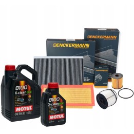 OLEJ 5W30 6L MOTUL ZESTAW FILTRÓW do PEUGEOT 508 2.0HDI 163KM