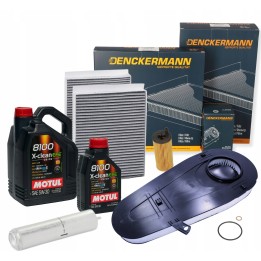 OLEJ 5W30 6L MOTUL ZESTAW FILTRÓW BMW 5 F10 518D 520D 525D DIESEL