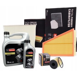 OLEJ 5W30 6L MOTORCRAFT ZESTAW FILTRÓW FORD GALAXY MONDEO MK4 IV 2.0 TDCI