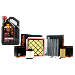 OLEJ 5W30 MOTUL EFE ZESTAW FILTRÓW OPEL MERIVA B 10- 1.6CDTI