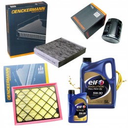 6L OLEJ 5W30 ELF + ZESTAW FILTRÓW MONDEO V MK5 GALAXY S-MAX EDGE 2.0TDCI