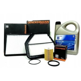 ZESTAW FILTRÓW CAPTIVA OPEL ANTARA 2.0CDTI 2.0D + OLEJ 5W30 GM