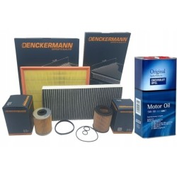 5L OLEJ + ZESTAW FILTRÓW OPEL COMBO CORSA C 1.7 DI 5w30