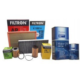 FILTRON ZESTAW FILTRÓW + 6L. OLEJ 5W30 OPEL SIGNUM VECTRA C 2.0 2.2 DTI
