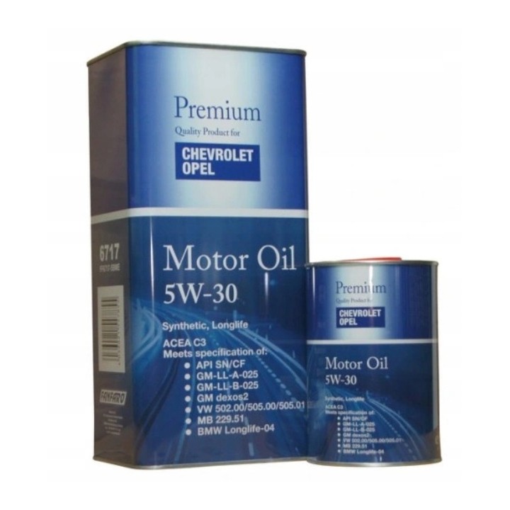 ZESTAW FILTRÓW + OLEJ 5W30 6L. do OPEL ZAFIRA A 2.0 2.2 DTI