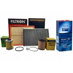 FILTRON ZESTAW FILTRÓW + OLEJ 5W30 5L. do OPEL ASTRA H 1.7CDTI
