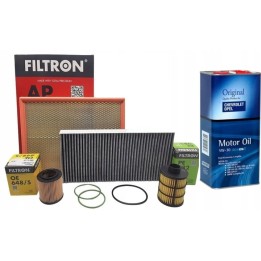 FILTRON ZESTAW FILTRÓW + OLEJ 5W30 5L. OPEL SIGNUM VECTRA C 1.9CDTI