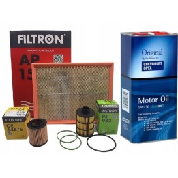 FILTRON ZESTAW FILTRÓW + OLEJ 5W30 do OPEL SIGNUM VECTRA C 1.9CDTI