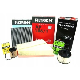 ZESTAW FILTRÓW + OLEJ 5W30 FORD MONDEO IV GALAXY II S-MAX 2.0 TDCI