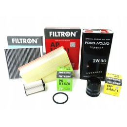 6L 5W30 4X FILTRY FORD MONDEO IV MK4 S-MAX I GALAXY II 1.8 TDCI