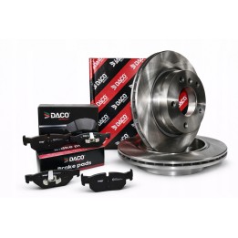 BMW 3 E46 320D 320 323 325 328I - TARCZE HAMULCOWE + KLOCKI TYŁ 294mm