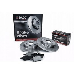 FORD FOCUS III MK3 - 2X TARCZE HAMULCOWE + KLOCKI TYŁ 271MM