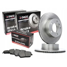 TARCZE HAMULCOWE PRZÓD + KLOCKO BMW E87 E81 116I 118D 284MM