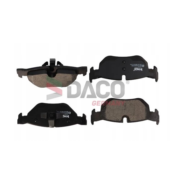 2X TARCZE HAMULCOWE + KLOCKI TYŁ BMW E90 E91 E92 E87 E81 300MM / 160MM