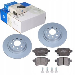 TARCZE HAMULCOWE + KLOCKI TYL OPEL CORSA E ADAM 264MM