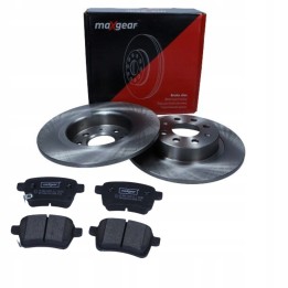 TARCZE HAMULCOWE + KLOCKI TYL OPEL CORSA E ADAM 264MM
