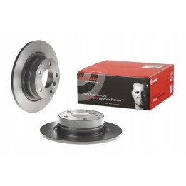 TARCZE HAMULCOWE TYŁ do BMW E81 E87 E90 E91 E92 PEŁNE NIEWENTYLOWANE 296mm