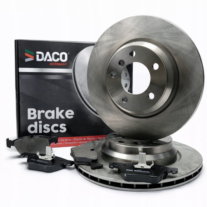 BMW E87 E90 E91 E92 E81 - TARCZE HAMULCOWE TYŁ + KLOCKI 300MM / 185MM