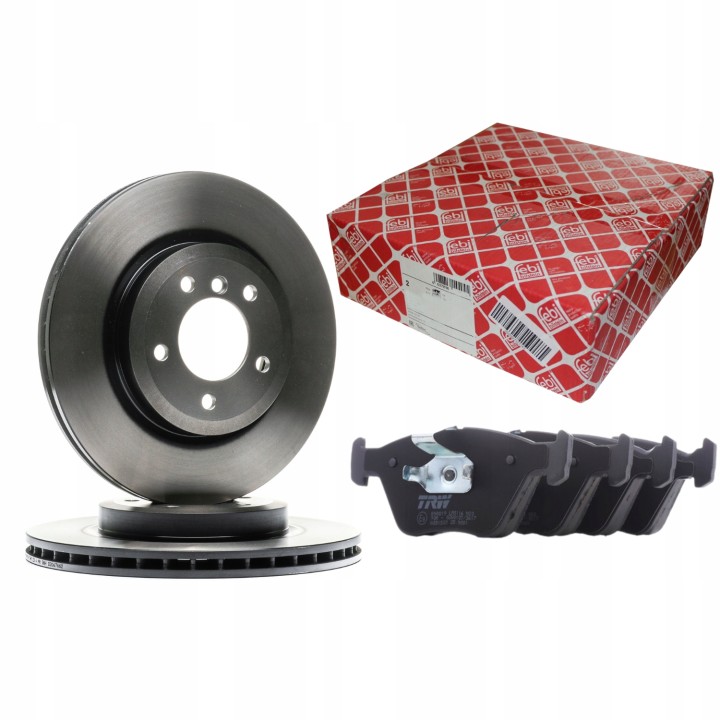 TARCZE HAMULCOWE + KLOCKI PRZÓD BMW 3 E36 E46 Z3 286MM