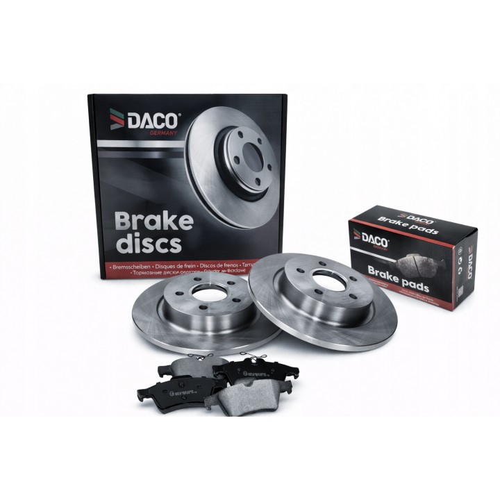 FORD FOCUS III MK3 - 2X TARCZE HAMULCOWE + KLOCKI TYŁ 271MM