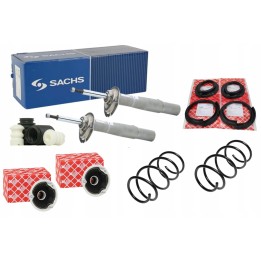 2X AMORTYZATOR PRZÓD OSŁONY SPRĘŻNY PODUSZKA BMW E60 E61 520 523 530