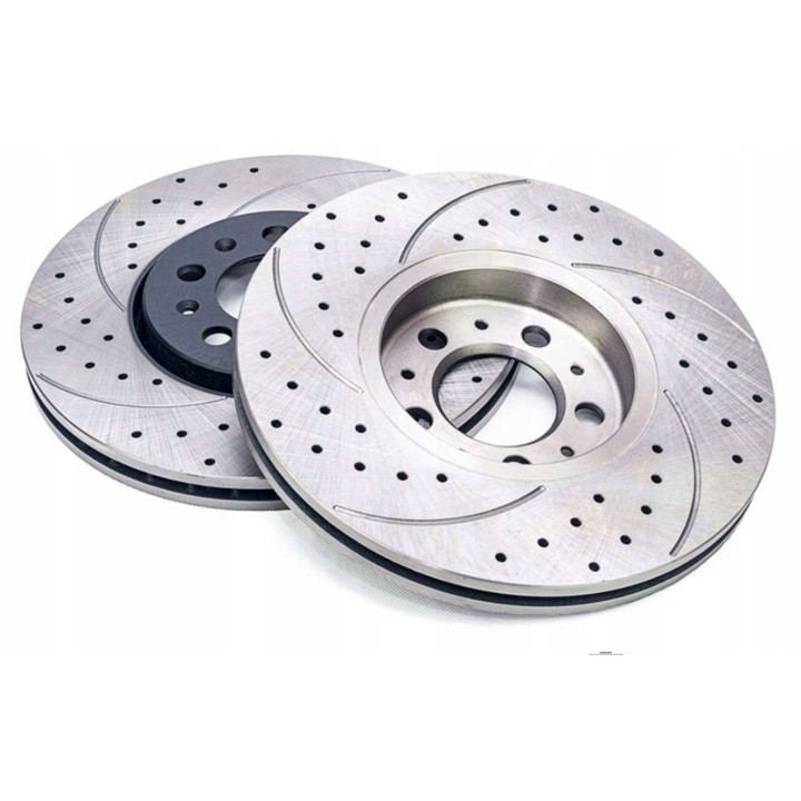 ZESTAW TARCZE HAMULCOWE NACINANE NAWIERCANE BMW E39 324MM