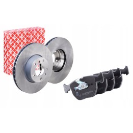 TARCZE + KLOCKI PRZÓD DO BMW 5 E39 ZESTAW 324mm