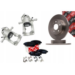 2 X ZACISK HAMULCOWY KLOCKI TARCZE TYŁ OPEL ASTRA J MOKKA CASCADA 268MM