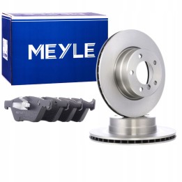 TARCZE + KLOCKI PRZÓD DO BMW 5 E60 E61 ZESTAW 310MM MEYLE