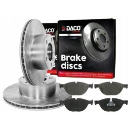 TARCZE + KLOCKI PRZÓD DO BMW 5 F10 F11 7 F01 348m