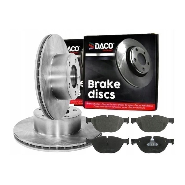 TARCZE + KLOCKI PRZÓD DO BMW 5 F10 F11 7 F01 348m