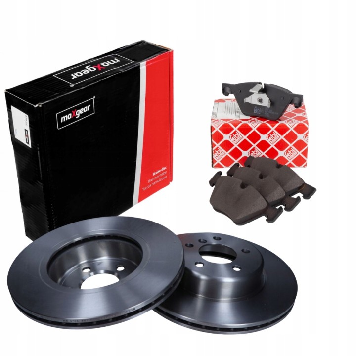 TARCZE + KLOCKI HAMULCOWE PRZÓD BMW F10 F11 330MM