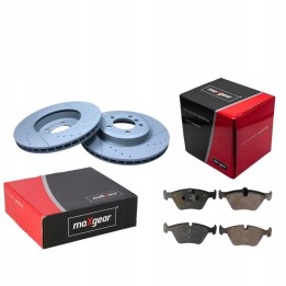 TARCZE + KLOCKI PRZÓD BMW 3 E46 320d 325 328 300mm SPORT NAWIERCANE